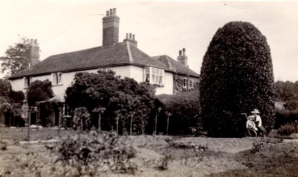 The Old House with label